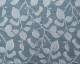 Grey color leafy cotton polyester curtain fabric available at best rates